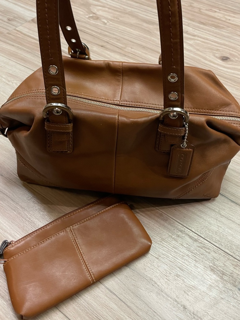 Coach Soho Leather Shoulder Bag - Picture 13 of 16